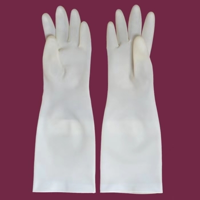 15 guantes del nitrilo del restaurante de los platos los 38cm de Mil Waterproof Gloves For Washing