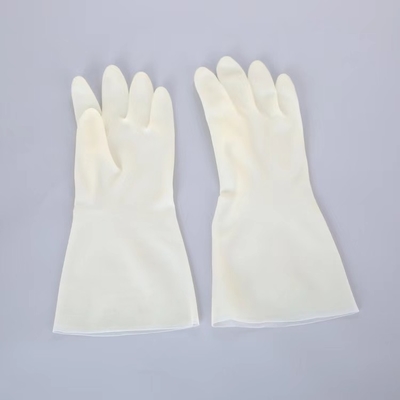 13 pulgadas del nitrilo de guantes del lavaplatos 15 guantes de Mil Unflock Lining Kitchen Cleaning