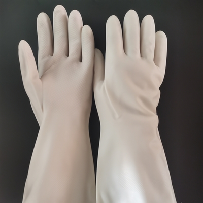 13 guantes resistentes solventes del nitrilo de Mil Nitrile Dish Gloves Home 320M M