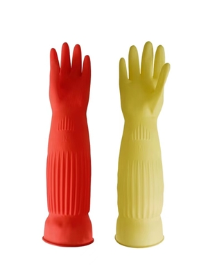 Guantes de limpieza extralargos 100G/Pair de los 45CM para los platos que se lavan