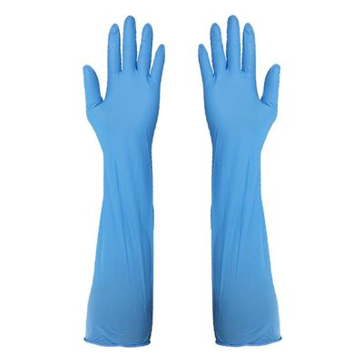 50 bolsas Guantes de nitrilo desechables de 4 a 6 Mil de espesor Guantes de protección certificados CE para industria médica y laboratorio