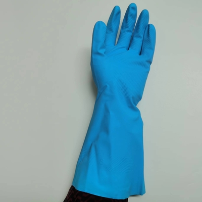 Protección de limpieza de Mil Blue Gloves Nitrile Kitchen del hogar 11 contra las sustancias químicas