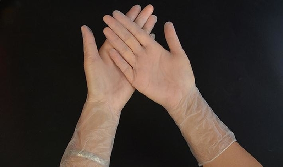 guantes médicos disponibles del examen del vinilo del hospital 300M M del guante del vinilo 8g/Pc