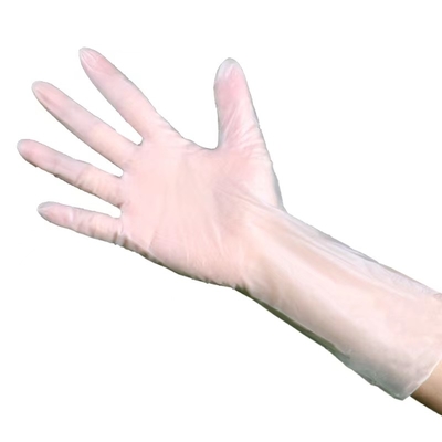 Resistencia de fricción impermeable de los guantes 300M M del examen médico del vinilo