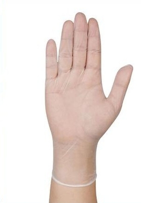 Guantes disponibles impermeables del examen del vinilo del hospital de las bacterias del aislante del guante del vinilo
