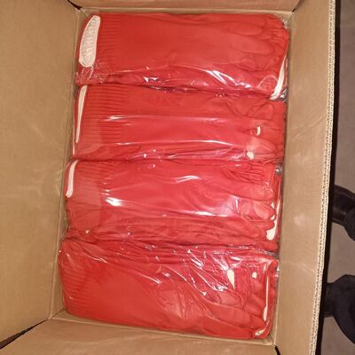 Guantes de limpieza extra largos con puños extra largos, 380 mm de longitud, flexibles, de alta flexibilidad, reutilizables, diseñados para la limpieza