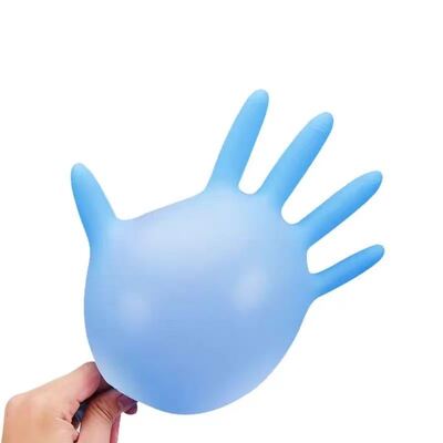 Guante Guante de nitrilo desechable Certificado CE OEM Guantes de examen de protección médica sin polvo personalizables