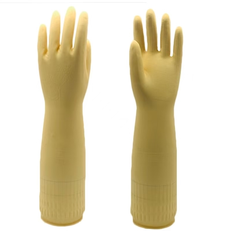 Resistencia a los productos químicos Guantes de látex con manguito extra largo Sí Guantes industriales que ofrecen la máxima protección contra los productos químicos
