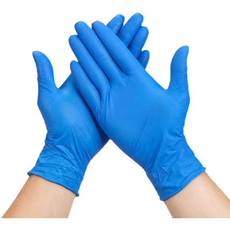 Guante Guante de nitrilo desechable Certificado CE OEM Guantes de examen de protección médica sin polvo personalizables